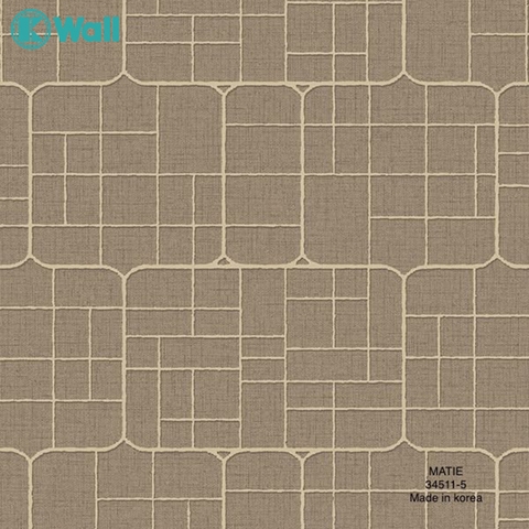 Giấy dán tường phòng ngủ Hàn Quốc Matie 34511