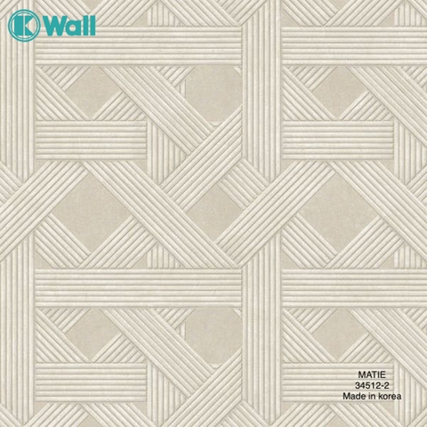Giấy dán tường phòng khách Hàn Quốc Matie 34512