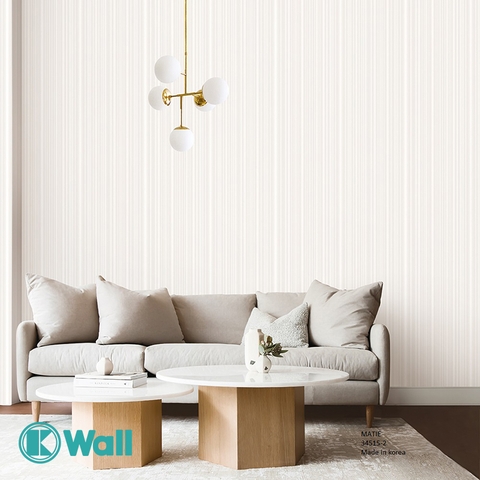 Giấy dán tường vân dọc Hàn Quốc Matie 34515