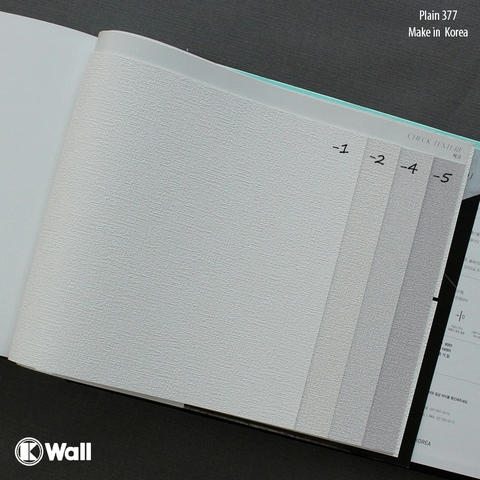 Giấy dán tường Hàn Quốc vân vải 377 Plain