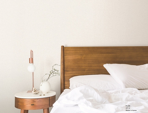 Giấy dán tường Hàn Quốc vân vải 377 Plain