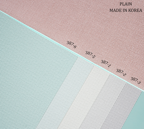 Giấy dán tường vân vải nhập khẩu Hàn Quốc Plain – 387
