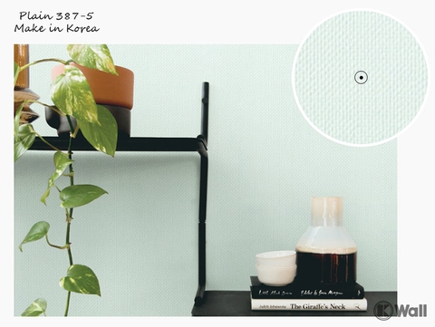 Giấy dán tường vân vải nhập khẩu Hàn Quốc Plain – 387