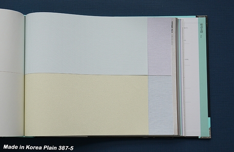 Giấy dán tường vân vải nhập khẩu Hàn Quốc Plain – 387