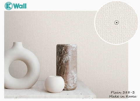 Giấy dán tường nền cát Hàn Quốc Plain – 388