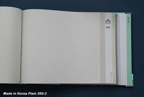 Giấy dán tường vân vải 390 Plain