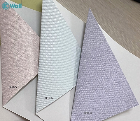 Giấy dán tường vân vải 390 Plain