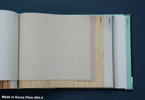 Giấy dán tường Hàn Quốc vân vải 394 Plain
