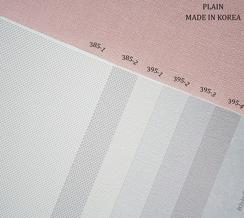 Giấy dán tường Hàn Quốc vân vải 395 Plain