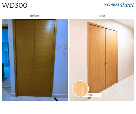 Phim dán nội thất cao cấp nhập khẩu Hàn Quốc WD300