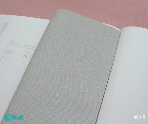 Giấy dán tường một màu Hàn Quốc Basic+ 423-3