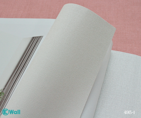 Giấy dán tường một màu Hàn Quốc Basic+ 495-1