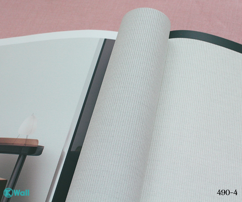 Giấy dán tường một màu Hàn Quốc Basic+ 490-4