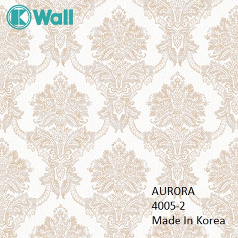 Giấy dán tường hoa văn Hàn Quốc Aurora 4005