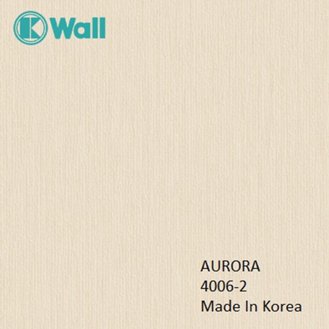 Giấy dán tường một màu Hàn Quốc Aurora 4006