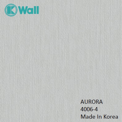 Giấy dán tường một màu Hàn Quốc Aurora 4006