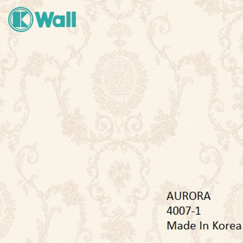 Giấy dán tường hoa văn Hàn Quốc Aurora 4007