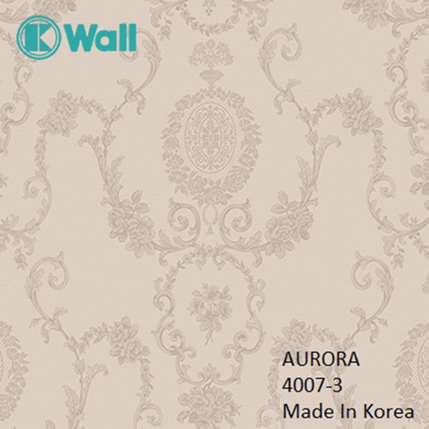 Giấy dán tường hoa văn Hàn Quốc Aurora 4007
