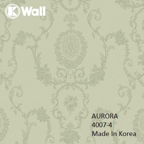 Giấy dán tường hoa văn Hàn Quốc Aurora 4007