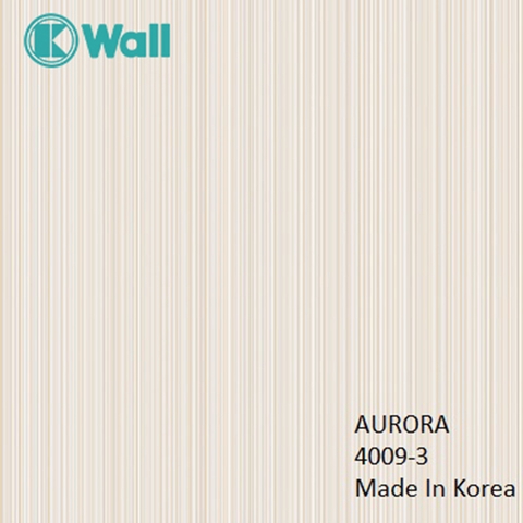 Giấy dán tường vân dọc Hàn Quốc Aurora 4009