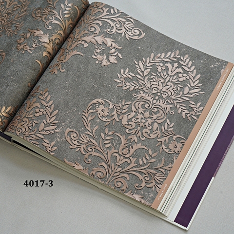 Giấy dán tường hoa văn Hàn Quốc Aurora 4017