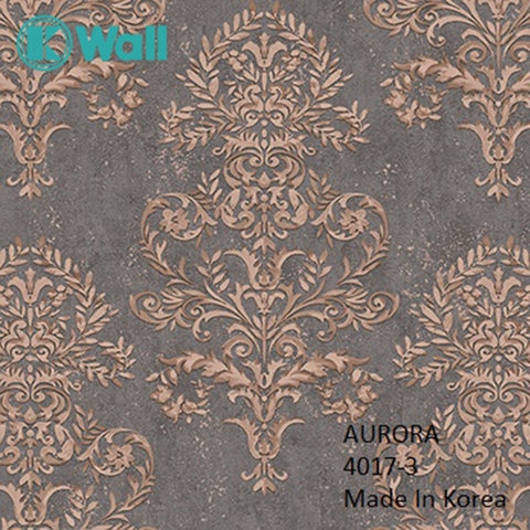 Giấy dán tường hoa văn Hàn Quốc Aurora 4017