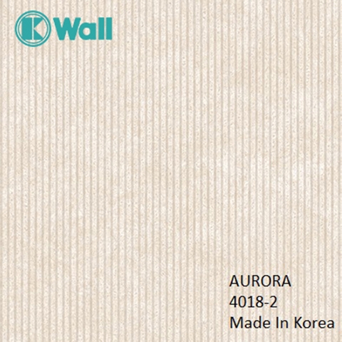 Giấy dán tường vân dọc Hàn Quốc Aurora 4018