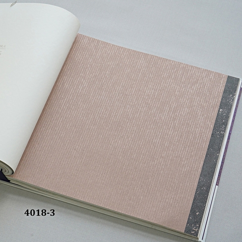 Giấy dán tường vân dọc Hàn Quốc Aurora 4018