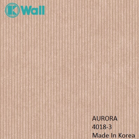 Giấy dán tường vân dọc Hàn Quốc Aurora 4018