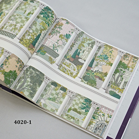 Giấy dán tường thiên nhiên Hàn Quốc Aurora 4020