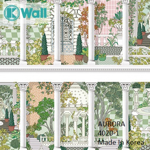 Giấy dán tường thiên nhiên Hàn Quốc Aurora 4020