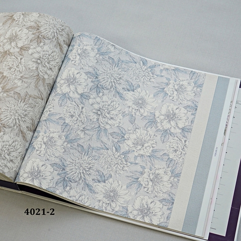 Giấy dán tường hoa Hàn Quốc Aurora 4021