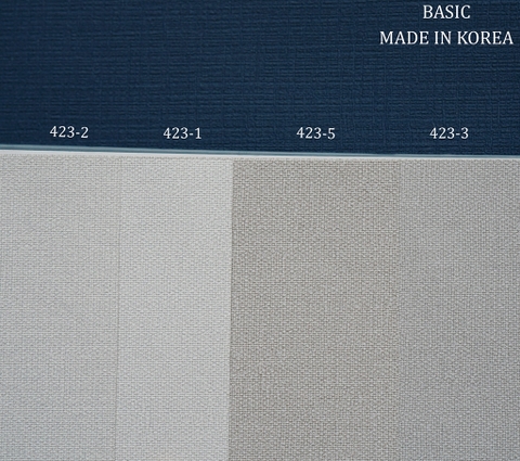 Giấy dán tường một màu Hàn Quốc Basic+ 423-1
