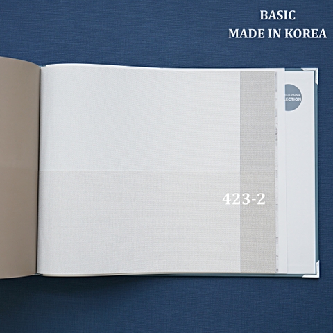 Giấy dán tường một màu Hàn Quốc Basic+ 423-2