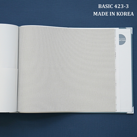 Giấy dán tường một màu Hàn Quốc Basic+ 423-3