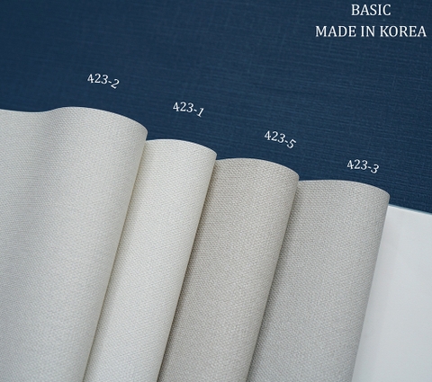 Giấy dán tường một màu Hàn Quốc Basic+ 423-3