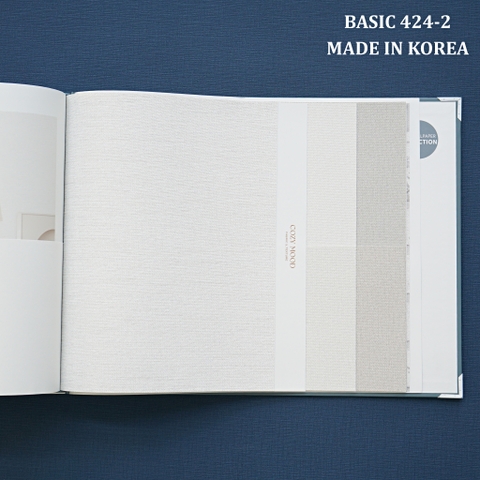 Giấy dán tường một màu Hàn Quốc Basic+ 424-2