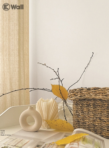 Giấy dán tường một màu Hàn Quốc Plain 426