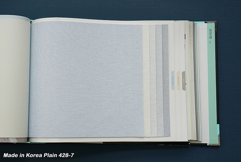 Giấy dán tường vân vải Hàn Quốc Plain 428