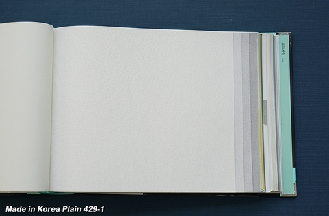 Giấy dán tường vân vải Hàn Quốc Plain 429