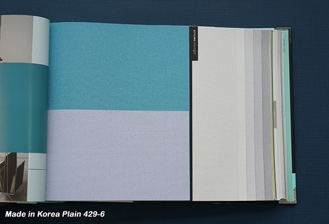 Giấy dán tường vân vải Hàn Quốc Plain 429