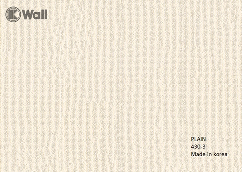 Giấy dán tường vân vải Hàn Quốc Plain 430