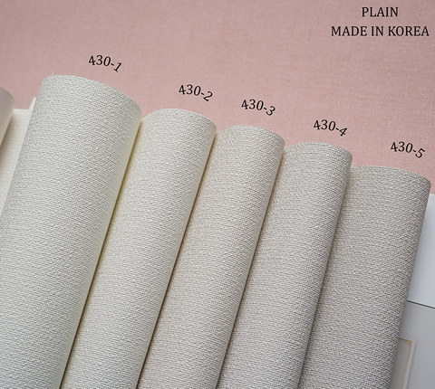 Giấy dán tường vân vải Hàn Quốc Plain 430