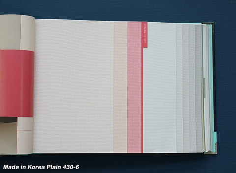 Giấy dán tường vân vải Hàn Quốc Plain 430