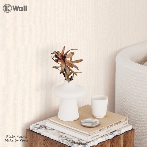 Giấy dán tường vân vải Hàn Quốc Plain 430