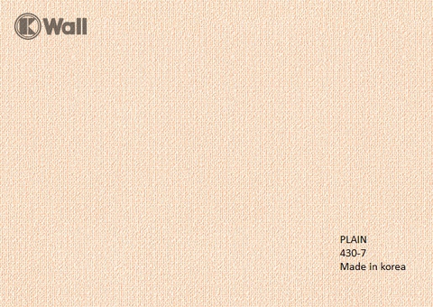 Giấy dán tường vân vải Hàn Quốc Plain 430