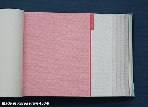 Giấy dán tường vân vải Hàn Quốc Plain 430