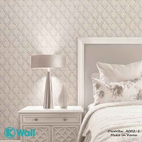Giấy dán tường tân cổ điển Hàn Quốc Decortex 4402