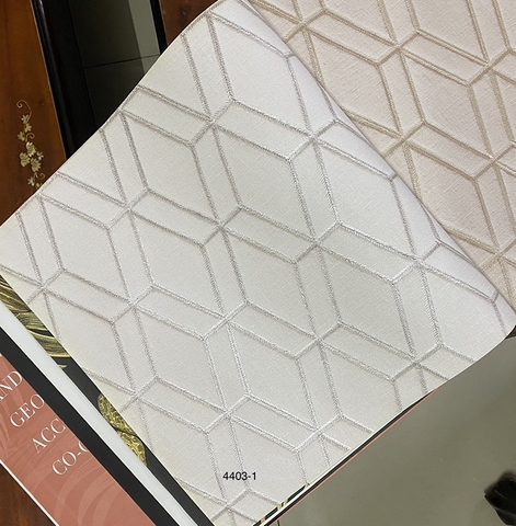 Giấy dán tường tân cổ điển Hàn Quốc Decortex 4403