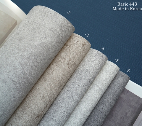 Giấy dán tường một màu Hàn Quốc Basic+ 443-1